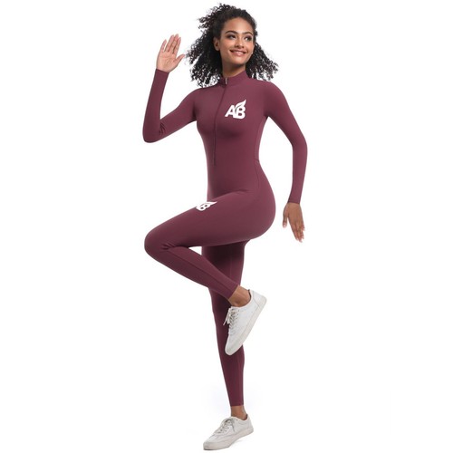 Damen langarm bodycon jumpsuit - damen, langarm-bodycon-jumpsuit