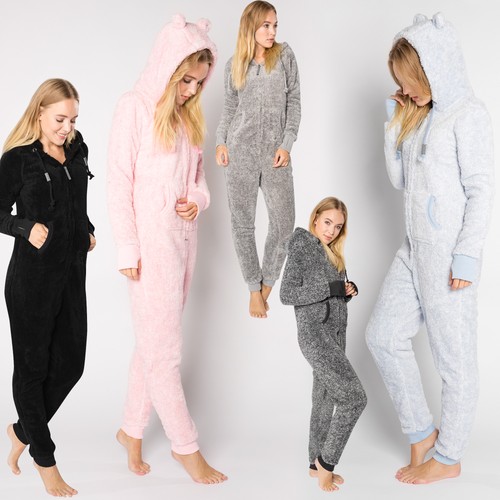 Jumpsuit teddy fleece overall - jumpsuit,