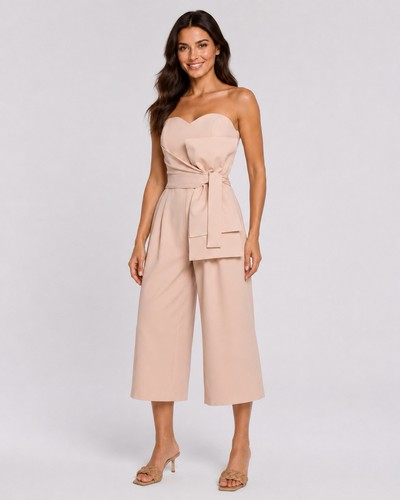 Moe m571 damen jumpsuit - damen, beige