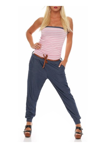 Damen jumpsuit jeans look - damen,