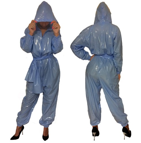Pvc jumpsuit schwitzanzug - pvc,