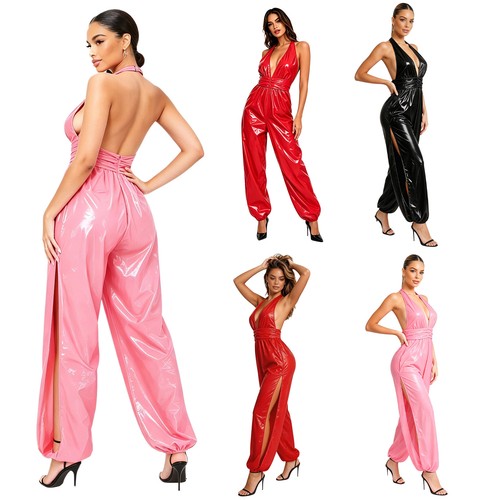 Damen wetlook overall - de,
