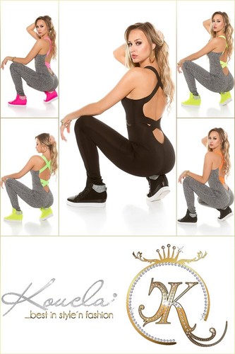 Koucla fitness overall damen - fitness,