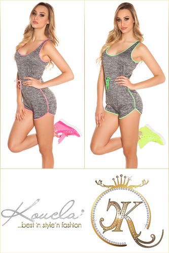 Jumpsuit gymnastikanzug sport - jumpsuit,
