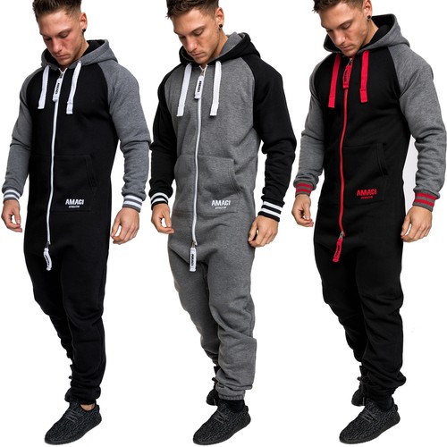 Herren overall jumpsuit onesie - overall,