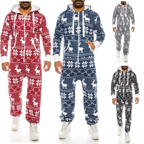 Herren winter jumpsuit mit - herren,
