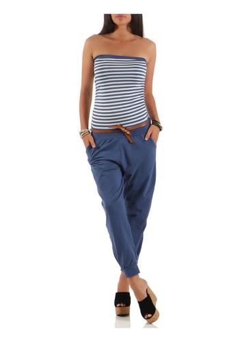 Damen jumpsuit gestreift - damen,
